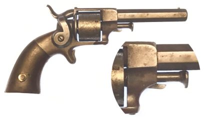 Allen-Wheelock-22rf-Sidehammer-Revolver-4th-model-Own-1 with detail