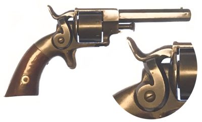 Allen-Wheelock-22rf-Sidehammer-Revolver-5th-model-Own-1 with detail